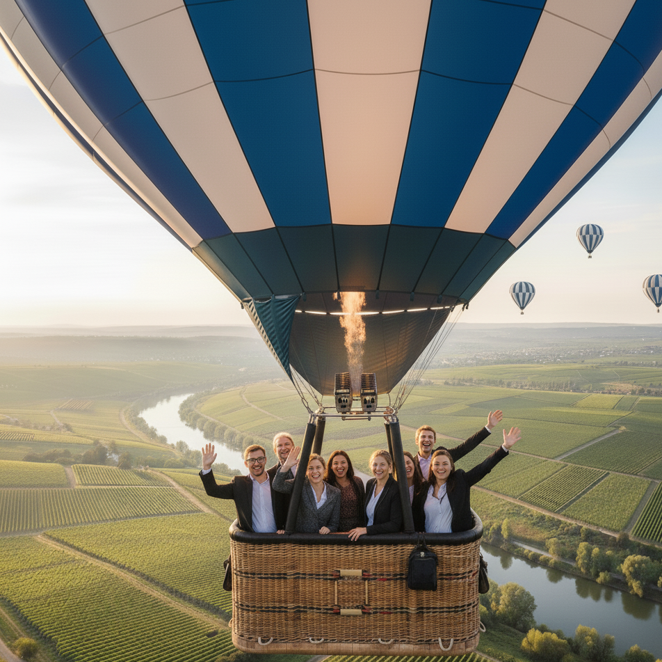 Exclusive Hot Air Balloon Flight for Groups